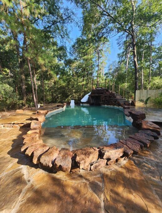 Waterfront Houston Hide Out In A Magical Forest Waller Esterno foto