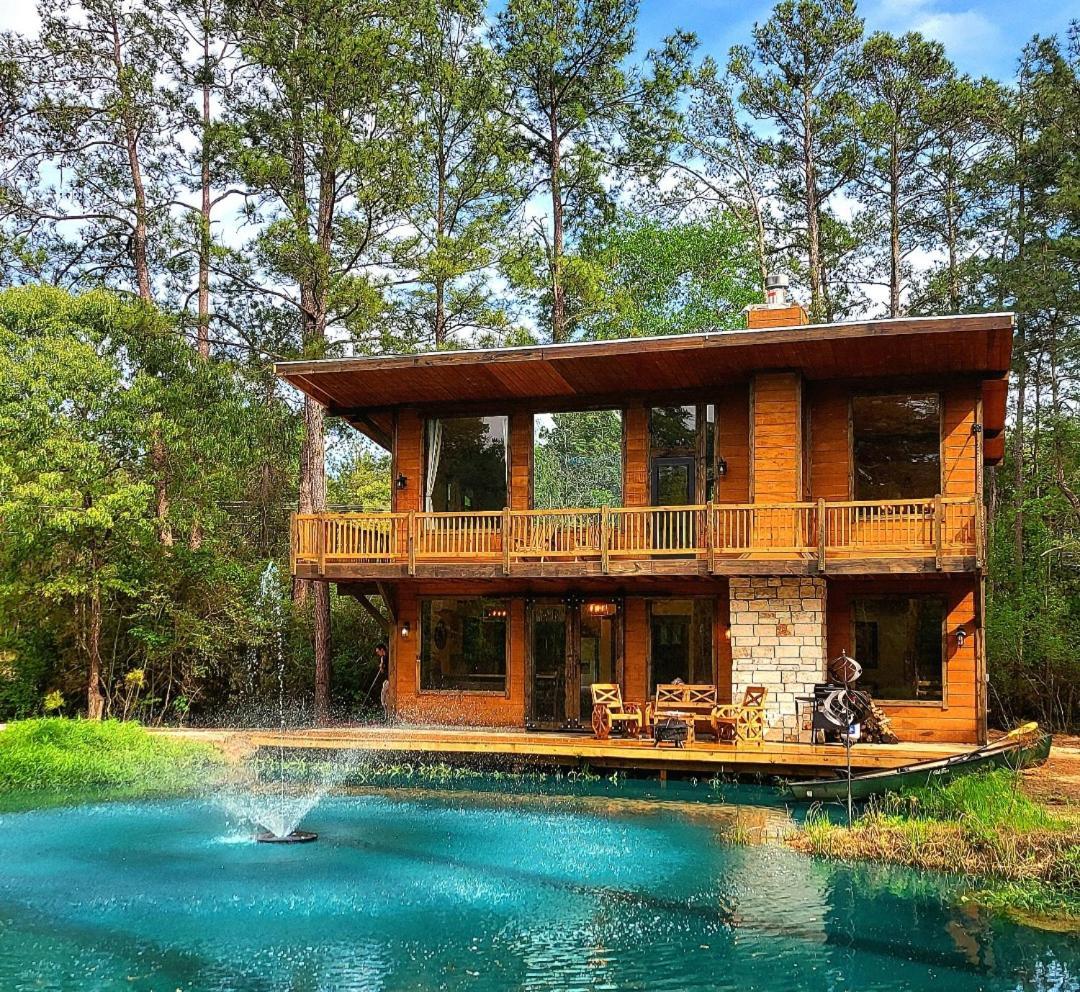 Waterfront Houston Hide Out In A Magical Forest Waller Esterno foto